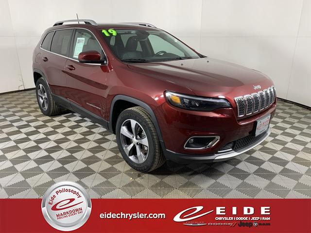 used 2019 Jeep Cherokee car, priced at $20,500