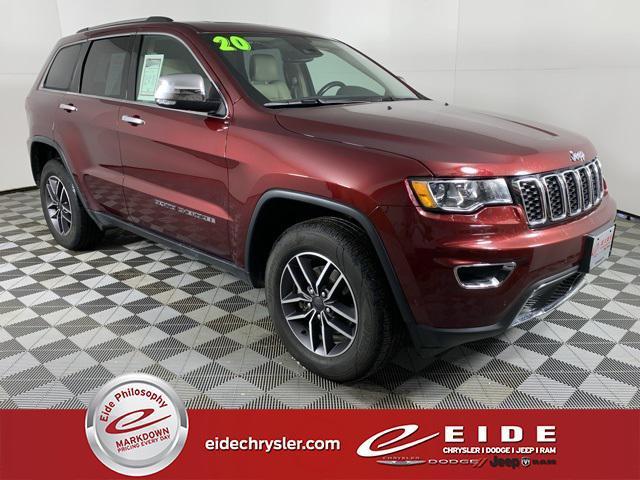 used 2020 Jeep Grand Cherokee car, priced at $24,500