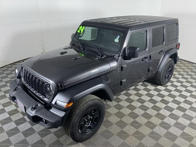 used 2024 Jeep Wrangler car, priced at $30,500