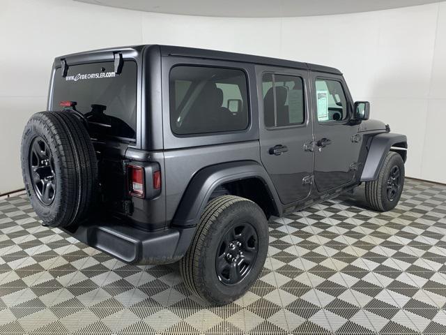 used 2024 Jeep Wrangler car, priced at $30,500