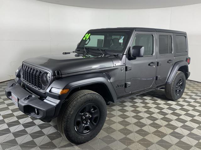 used 2024 Jeep Wrangler car, priced at $30,500