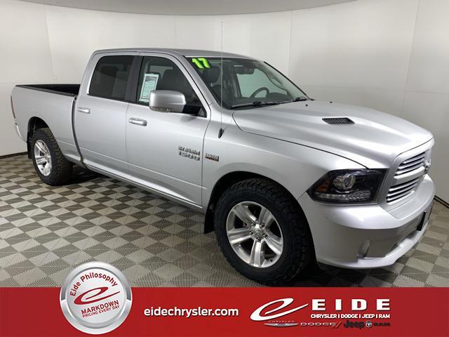 used 2017 Ram 1500 car, priced at $24,000