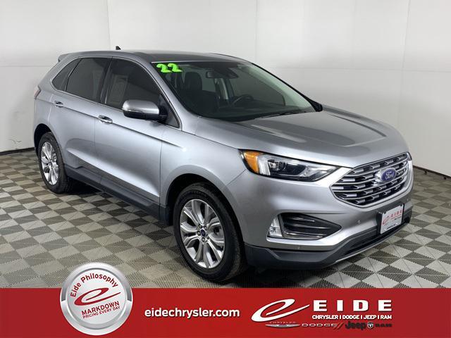 used 2022 Ford Edge car, priced at $23,500
