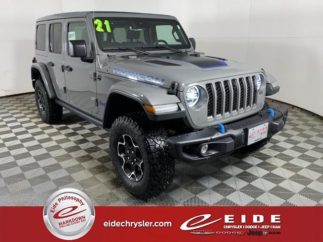 used 2021 Jeep Wrangler Unlimited car, priced at $35,000