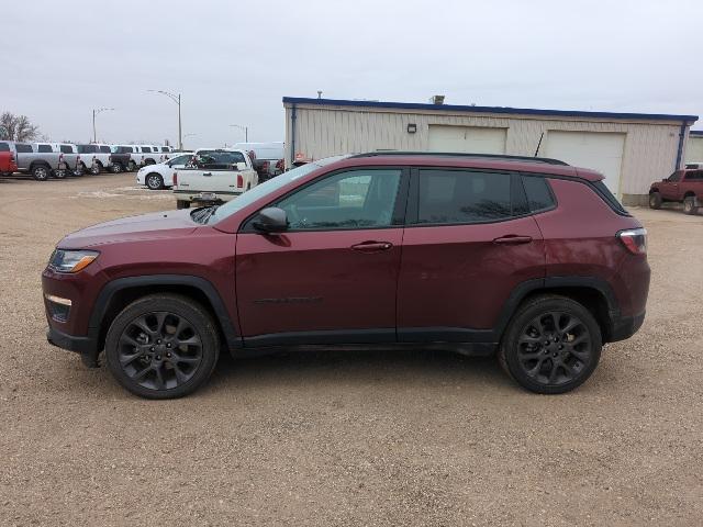 used 2021 Jeep Compass car, priced at $22,000