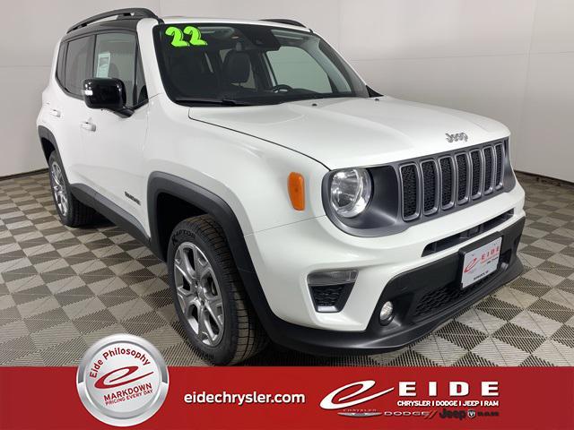 used 2022 Jeep Renegade car, priced at $18,000