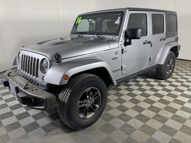 used 2016 Jeep Wrangler Unlimited car, priced at $18,500