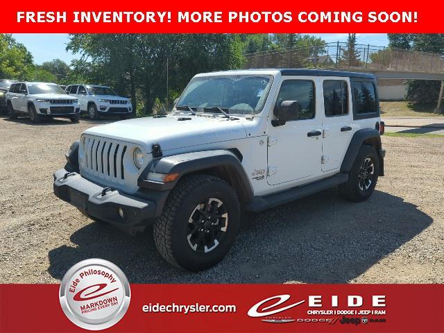 used 2018 Jeep Wrangler Unlimited car, priced at $14,000