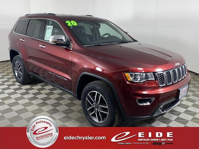used 2020 Jeep Grand Cherokee car, priced at $24,500