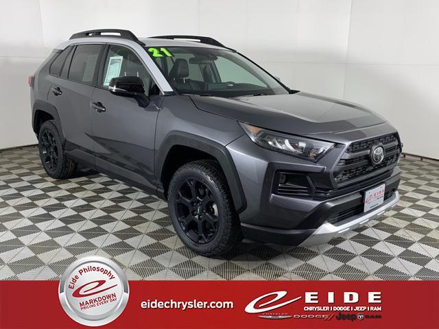 used 2021 Toyota RAV4 car, priced at $34,000