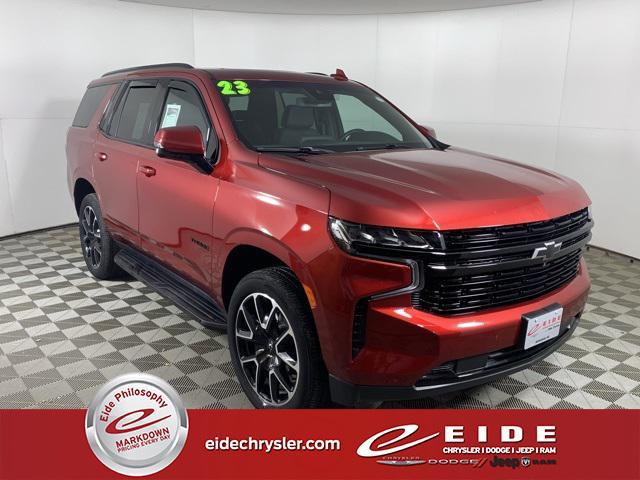 used 2023 Chevrolet Tahoe car, priced at $60,000