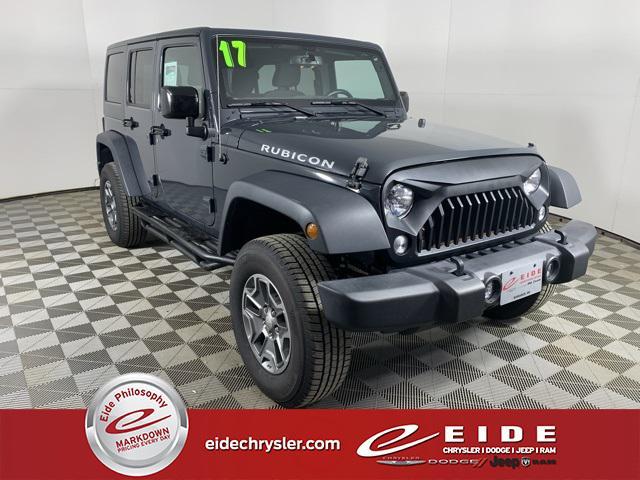 used 2017 Jeep Wrangler Unlimited car, priced at $25,500