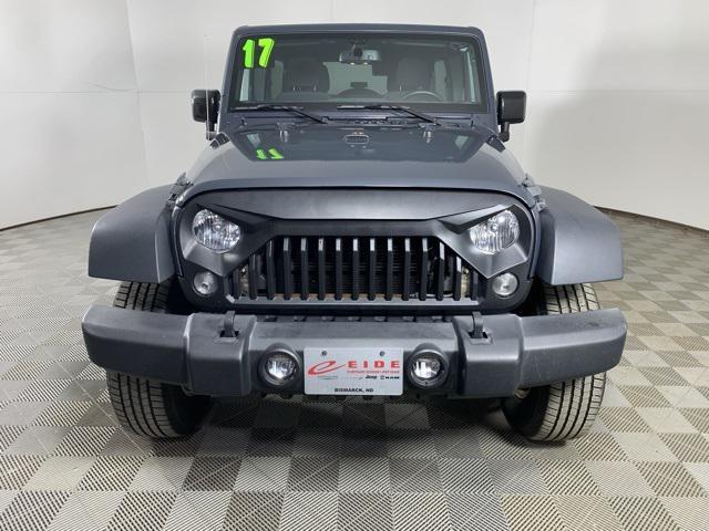 used 2017 Jeep Wrangler Unlimited car, priced at $25,500