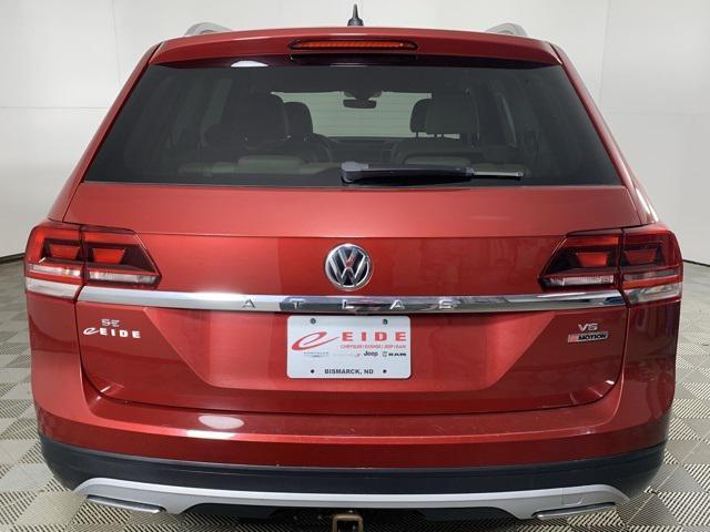 used 2019 Volkswagen Atlas car, priced at $15,500