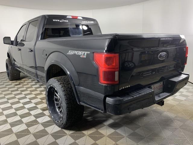 used 2018 Ford F-150 car, priced at $19,500