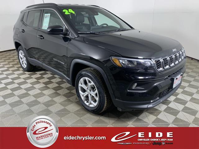 used 2024 Jeep Compass car, priced at $19,500