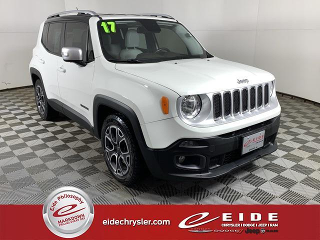 used 2017 Jeep Renegade car, priced at $14,000