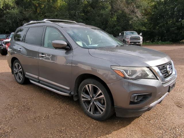 used 2018 Nissan Pathfinder car, priced at $15,000