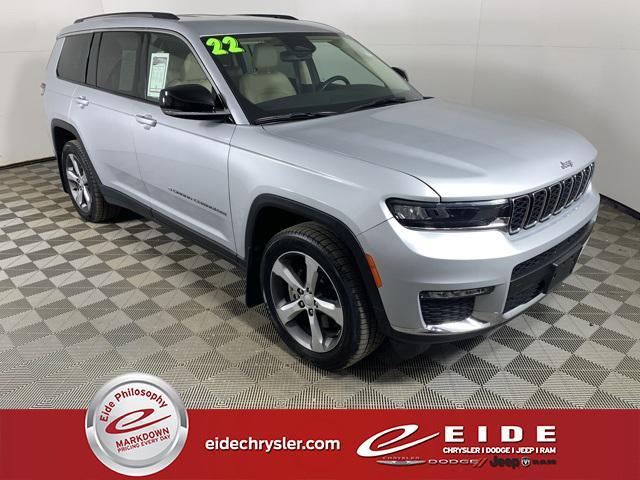 used 2022 Jeep Grand Cherokee L car, priced at $27,500
