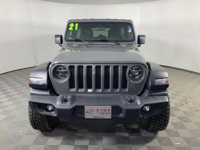 used 2021 Jeep Wrangler Unlimited car, priced at $25,500