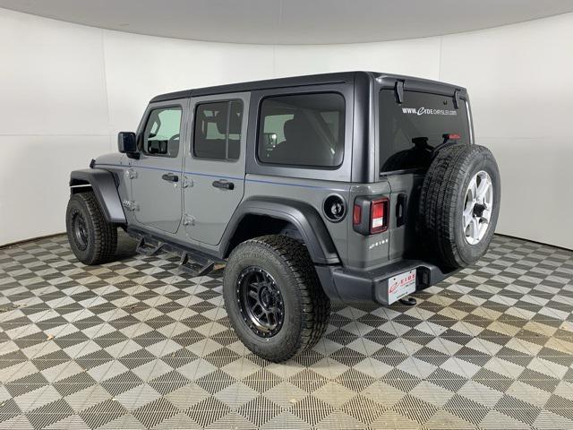 used 2021 Jeep Wrangler Unlimited car, priced at $25,500