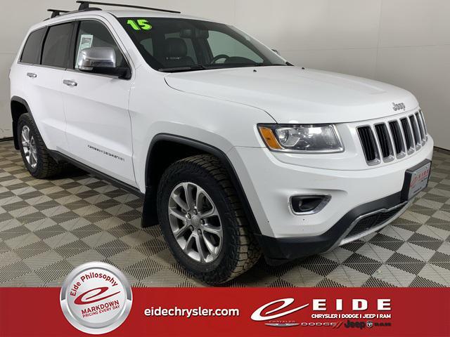 used 2015 Jeep Grand Cherokee car, priced at $13,500