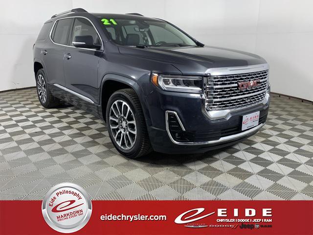 used 2021 GMC Acadia car, priced at $28,000