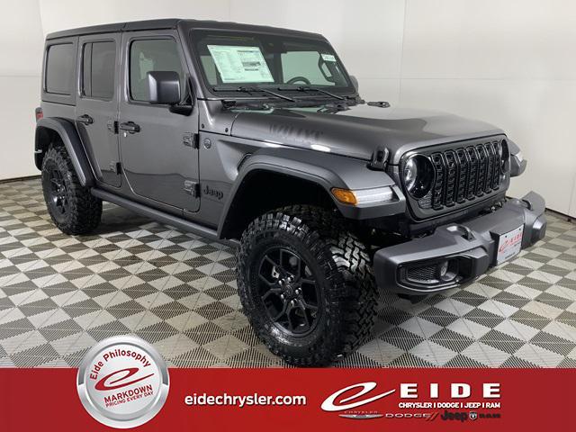 new 2025 Jeep Wrangler car, priced at $47,184