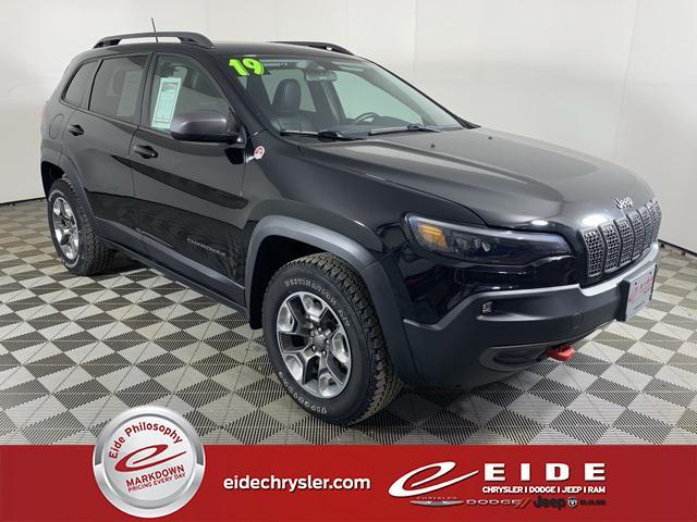used 2019 Jeep Cherokee car, priced at $21,000