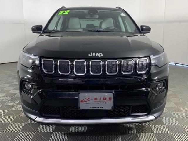 used 2022 Jeep Compass car, priced at $23,500