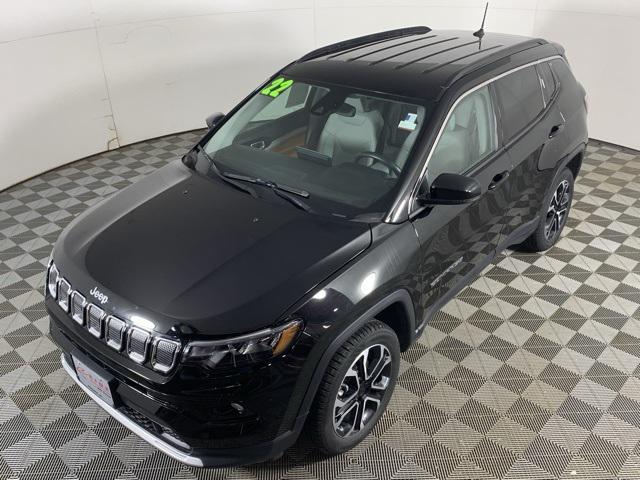 used 2022 Jeep Compass car, priced at $23,500