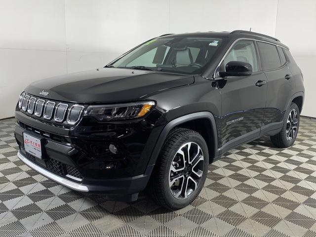 used 2022 Jeep Compass car, priced at $23,500