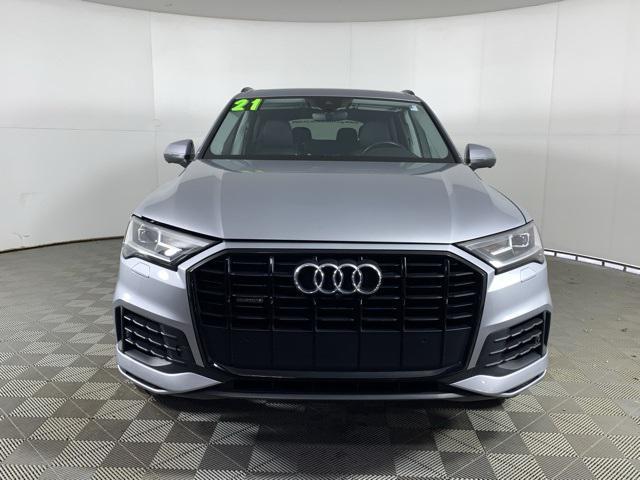 used 2021 Audi Q7 car, priced at $28,000