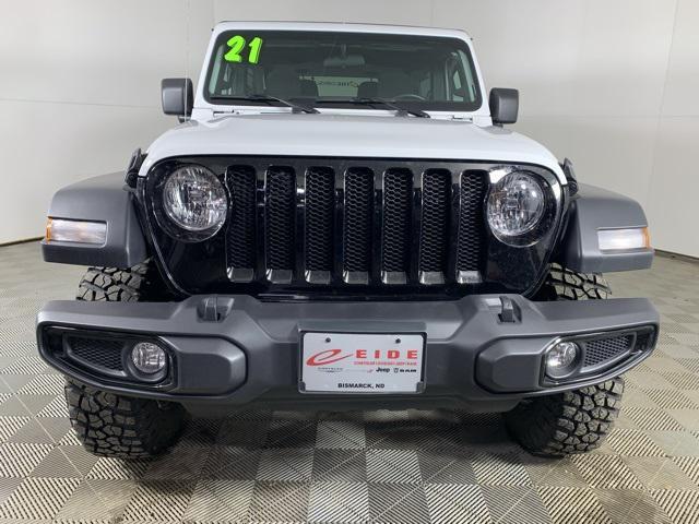 used 2021 Jeep Wrangler car, priced at $29,000