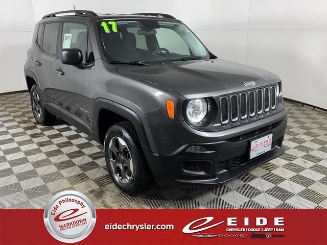 used 2017 Jeep Renegade car, priced at $13,500