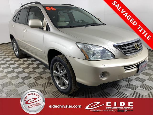 used 2006 Lexus RX 400h car, priced at $3,500