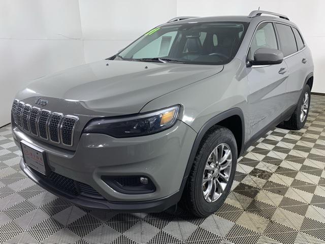 used 2021 Jeep Cherokee car, priced at $22,500