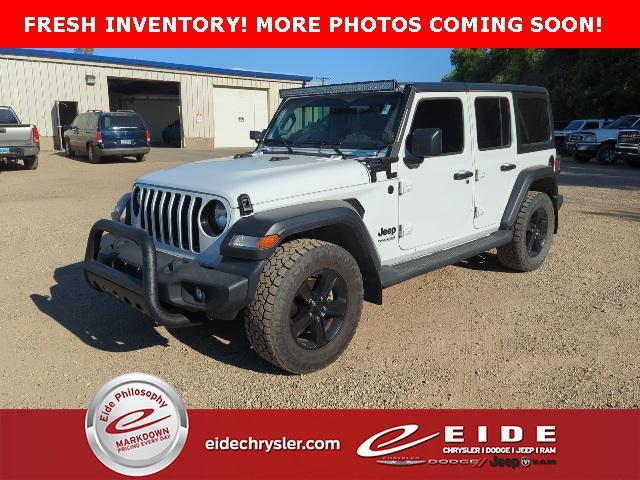 used 2020 Jeep Wrangler Unlimited car, priced at $29,000
