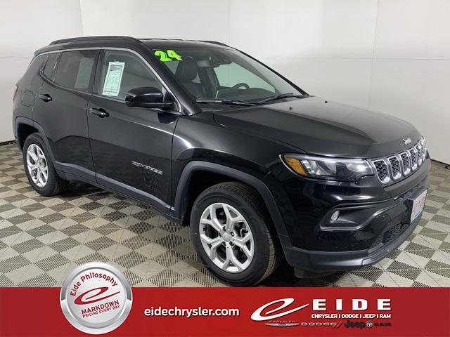 used 2024 Jeep Compass car, priced at $19,500