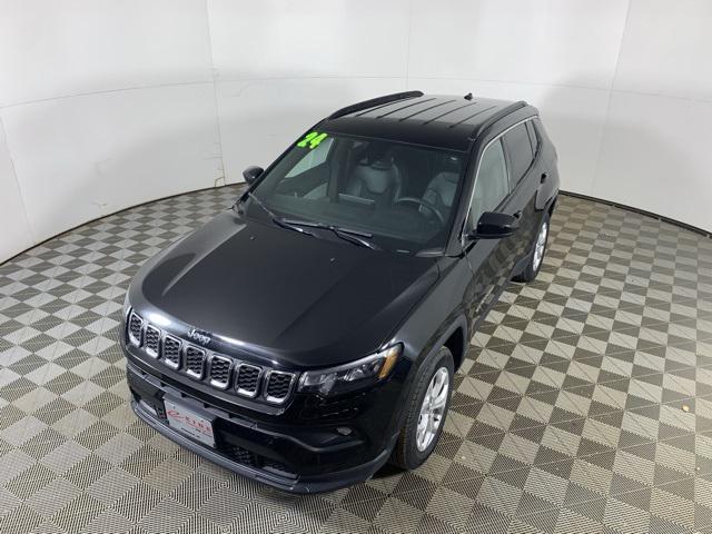 used 2024 Jeep Compass car, priced at $19,500