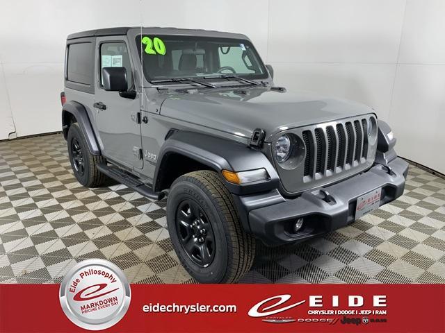 used 2020 Jeep Wrangler car, priced at $27,500