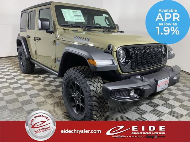 new 2025 Jeep Wrangler 4xe car, priced at $53,020