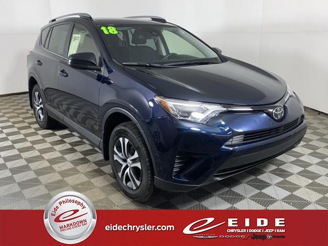 used 2018 Toyota RAV4 car, priced at $19,000