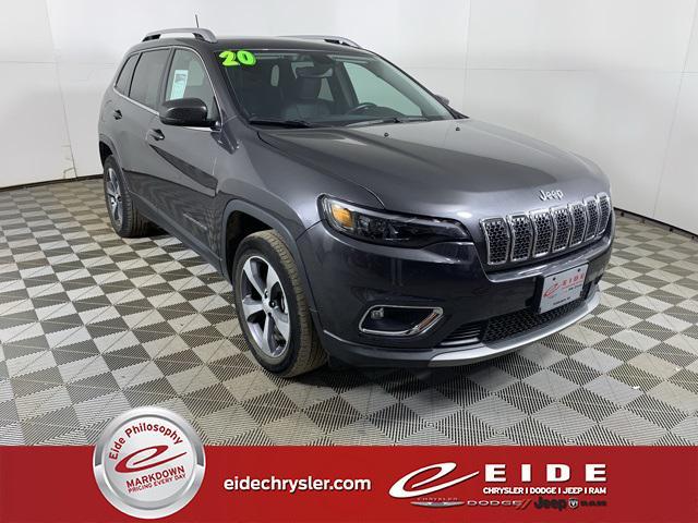 used 2020 Jeep Cherokee car, priced at $22,000