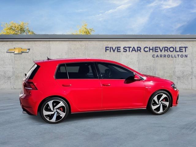 used 2020 Volkswagen Golf GTI car, priced at $20,995