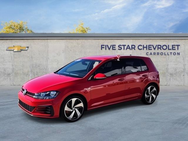 used 2020 Volkswagen Golf GTI car, priced at $20,995