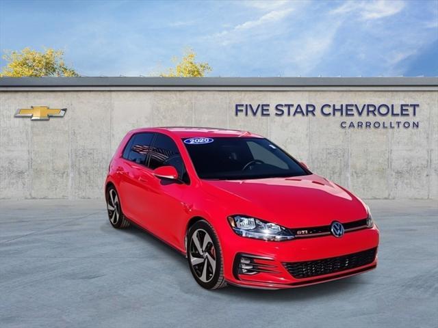 used 2020 Volkswagen Golf GTI car, priced at $20,995