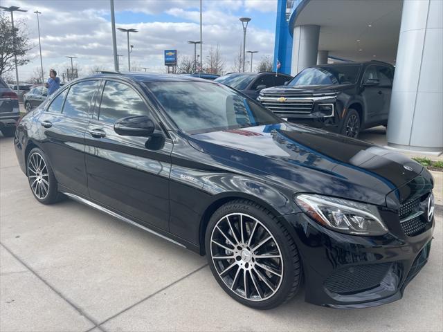 used 2018 Mercedes-Benz AMG C 43 car, priced at $26,000