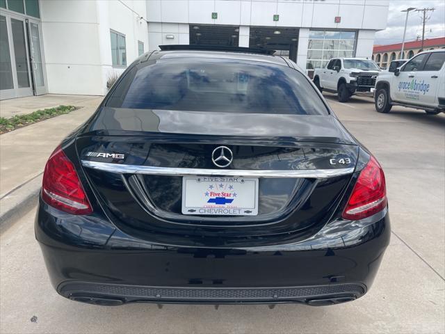 used 2018 Mercedes-Benz AMG C 43 car, priced at $26,000