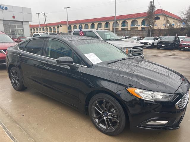 used 2018 Ford Fusion car, priced at $13,500